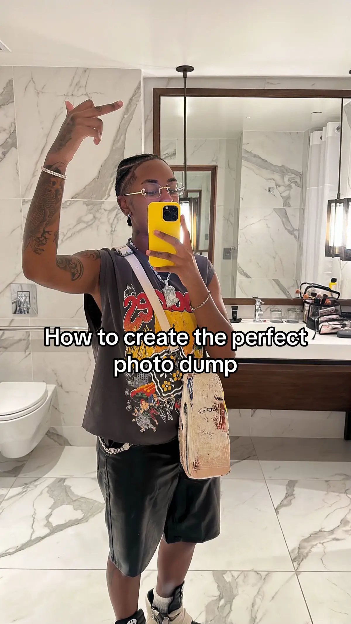 How to create the perfect photo dump #streetwearfashion #fashion #streetwear #fashiontiktok #mensfashion #fyp #dump